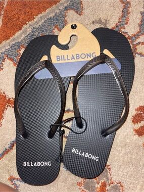 Billabong Black Flip Flop Sandals